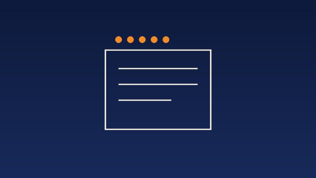 A review card with five rating dots